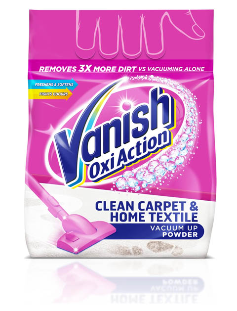 Vanish Oxi Action carpet and furniture powder 650g